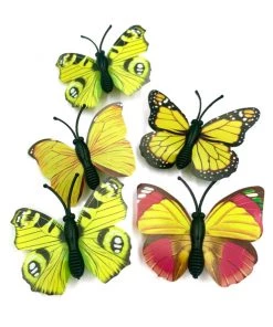 AE New 5pc Butterfly Dream Hair Clips